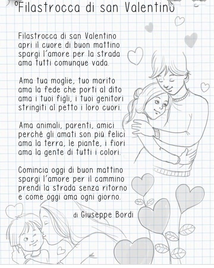 filastrocca di San Valentino